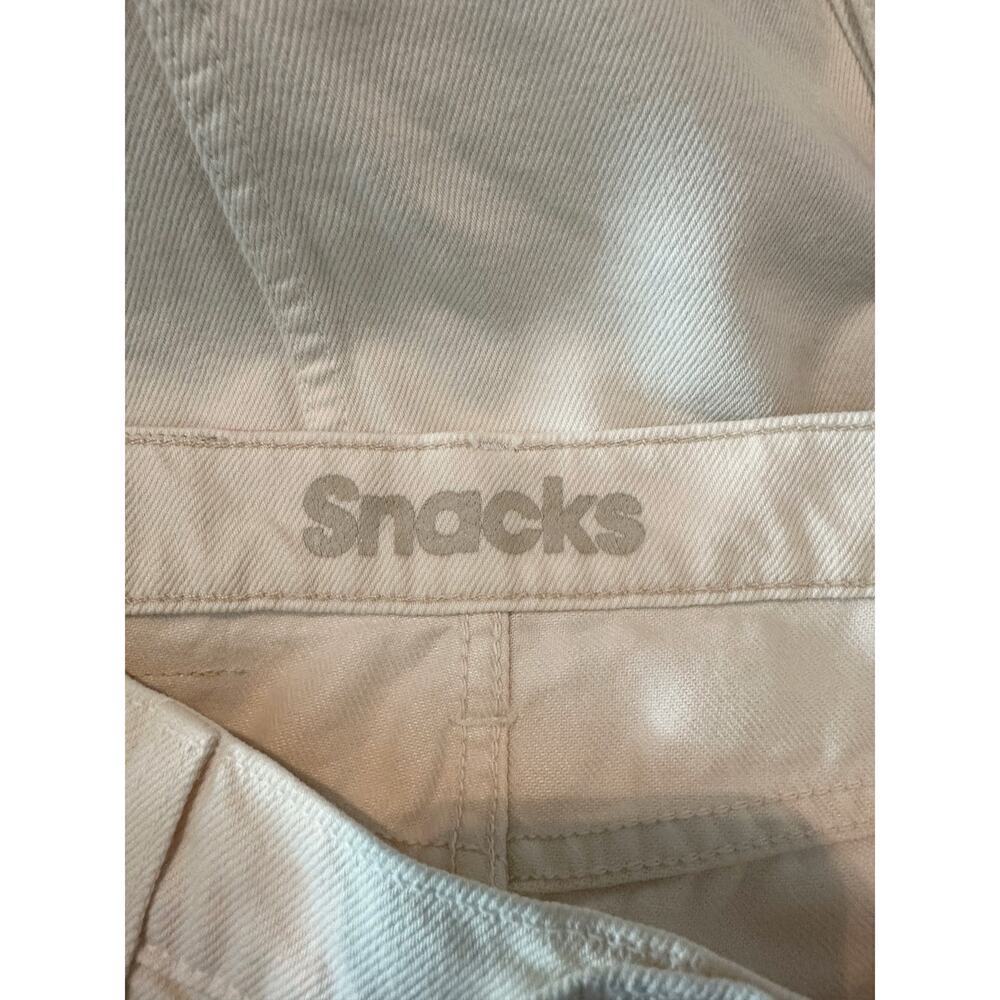 MOTHER SNACKS! The Fun Dip Cargo Maxi Skirt Natural Size 25 - Picture 3 of 11